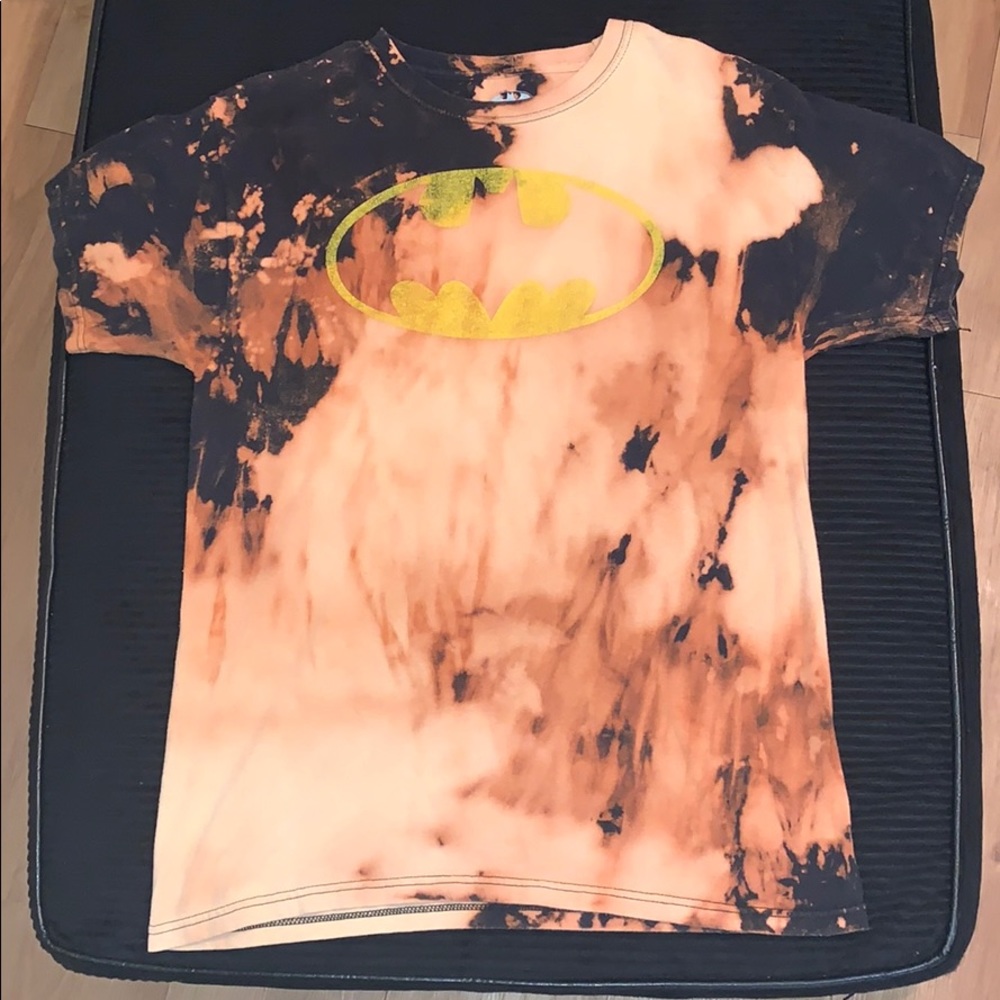 Tie-dye Batman Logo T-shirt